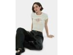 T-shirt sable à message