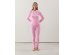 Legging en jersey à motifs rose
