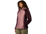 VESTE POLAIRE SHERPA HYBRIDE POWDER LITE II PRUNE
