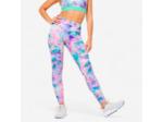 Legging taille haute Fitness Cardio Femme Imprimé