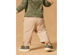 Pantalon en twill retroussable