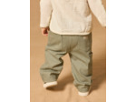 Pantalon confort rayé