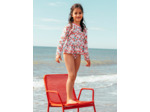 Maillot de bain deux pièces UPF 50+ imprimé