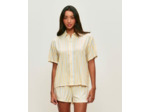 Ensemble chemise et short à rayures