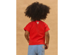Tshirt rouge crabe et homard