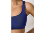 Brassière asymétrique haut de maillot de bain
