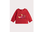 Tee Shirt Manches Longues Rouge