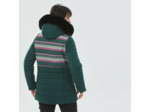 Veste de ski chaude mi-longue femme 100 - motifs