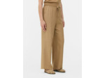 Pantalon large en tissu froissé