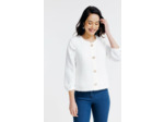 Tee-shirt avec boutons devant