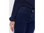 Jean long slim MARINE Femme