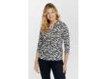 Tee-Shirt Imprimé Col Chemise