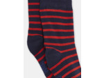 Chaussettes rouges à imprimé à rayures bébé garçon