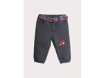 Pantalon rayé à animation renard pour bébé garçon