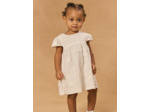 Robe brodée fleuri