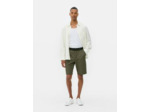 Short chino à braguette boutonnée