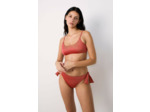 Bikini brésilien à nouer bas de maillot pailleté