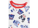 T-shirt réversible écru pour bébé garçon