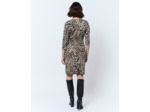 Robe courte imprimée NOIR