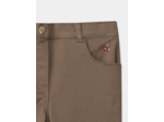 Jean slim marron Fille