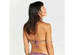 Haut de maillot de bain triangle Femme - Geo rose
