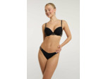 Bas de bikini taille haute avec découpe jambes