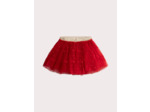 Jupe rouge pour bébé fille