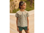 Blouse col claudine
