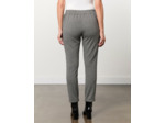Pantalon 7/8 fuselé pied de puce ANTHRACITE Femme