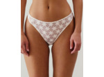 Culotte en tulle avec broderies blanche