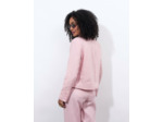 veste chemise unie ROSE PALE Femme