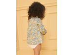 Blouse body imprimé fleuri