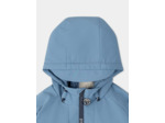 Parka Bleue à capuche mi-saison