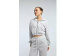 Veste sweat avec œillets