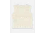 Gilet de costume tricoté à boutons