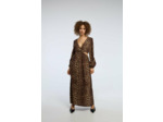 Robe longue en viscose
