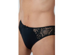 Hipster en microfibre et dentelle