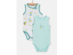 Lot de 2 body fantaisies pour bébé garçon