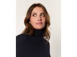 Pull épais uni MARINE Femme