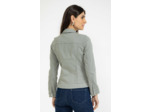 Veste en coton viscose brodée