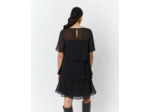 Robe courte unie NOIR