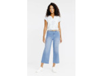 Pantacourt large en denim