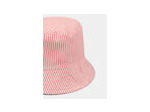 Bonnet réversible à imprimé floral ou rayé pour filles