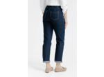Pantalon jogging denim avec revers