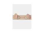 Combinaison blanche + bandeau marron pour bébé fille