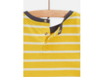 T-shirt rayé à animation chien pour bébé garçon