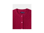 Gilet fuchsia pour filles