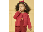Cardigan fantaisie fleuri