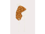 Chapka à motif fleuris pour bébé fille