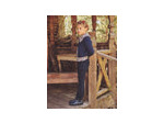 Gilet bleu marine pour fille